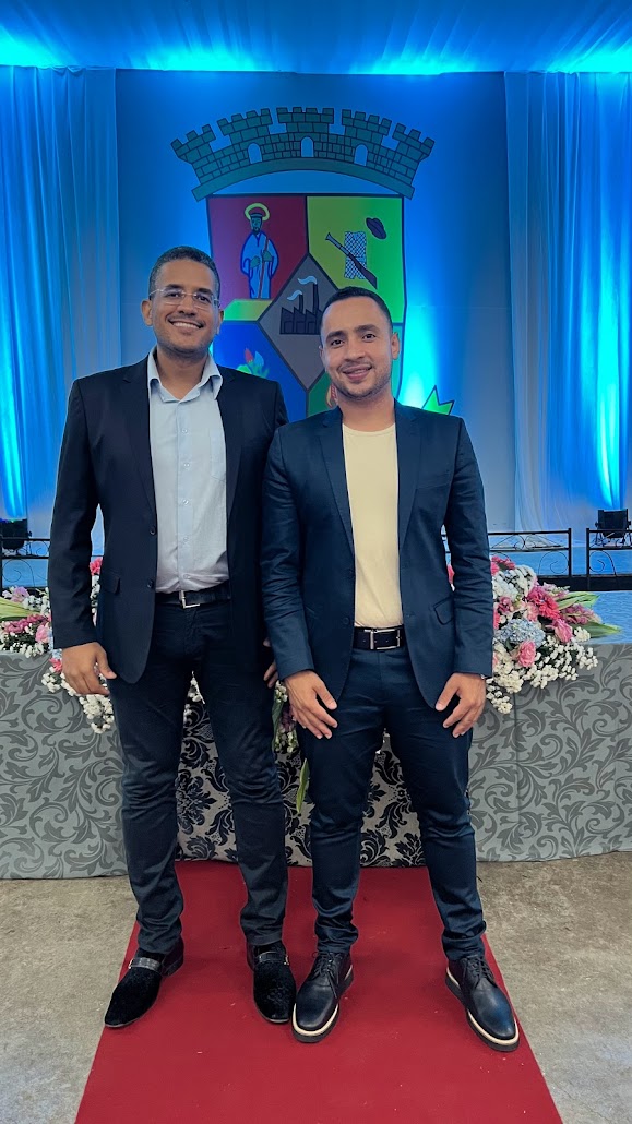 Rafael em evento oficial da CDL